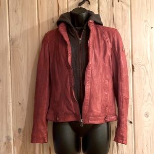 Leather jacket